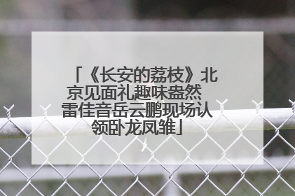 《长安的荔枝》北京见面礼趣味盎然 雷佳音岳云鹏现场认领卧龙凤雏