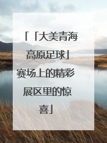 「大美青海 高原足球」赛场上的精彩 展区里的惊喜