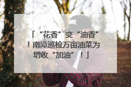 “花香”变“油香”！南漳巡检万亩油菜为增收“加油”！