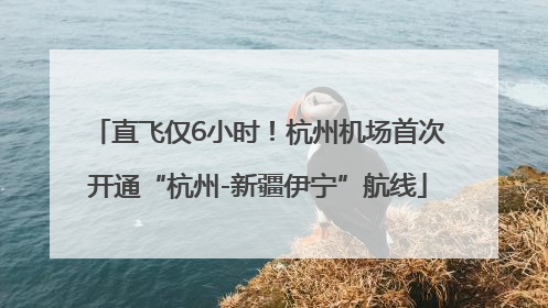直飞仅6小时！杭州机场首次开通“杭州-新疆伊宁”航线