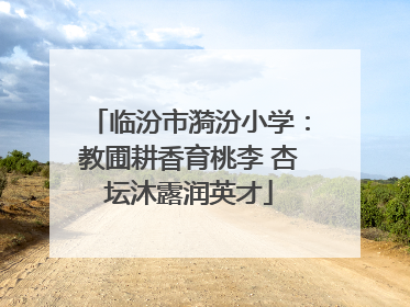 临汾市漪汾小学：教圃耕香育桃李 杏坛沐露润英才