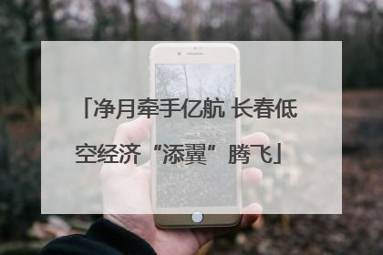 净月牵手亿航 长春低空经济“添翼”腾飞