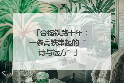 合福铁路十年：一条高铁串起的“诗与远方”