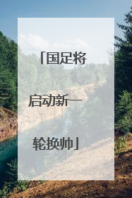 国足将启动新一轮换帅