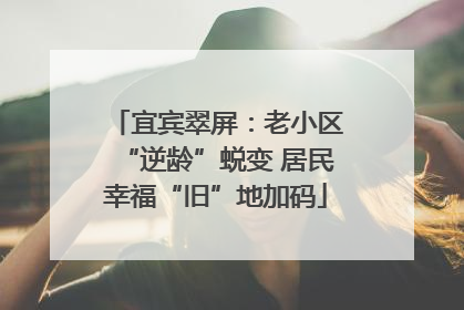 宜宾翠屏：老小区“逆龄”蜕变 居民幸福“旧”地加码