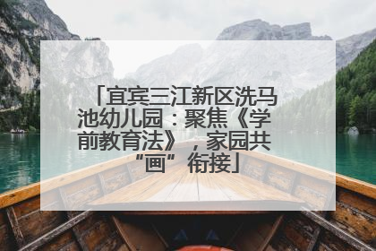 宜宾三江新区洗马池幼儿园：聚焦《学前教育法》，家园共“画”衔接