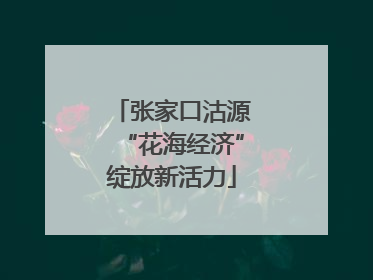 张家口沽源“花海经济”绽放新活力