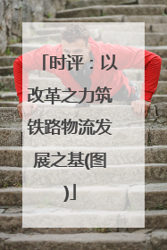 时评：以改革之力筑铁路物流发展之基(图)