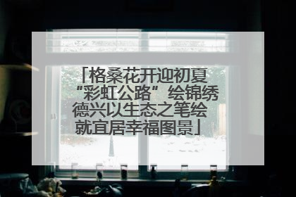 格桑花开迎初夏 “彩虹公路”绘锦绣 德兴以生态之笔绘就宜居幸福图景