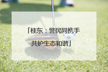 桂东：警民同携手 共护生态和谐