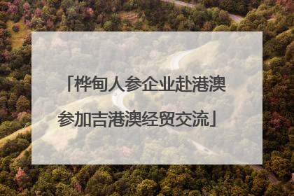 桦甸人参企业赴港澳参加吉港澳经贸交流