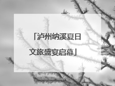 泸州纳溪夏日文旅盛宴启幕