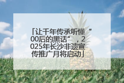 让千年传承听懂“00后的黑话”，2025年长沙非遗宣传推广月将启动