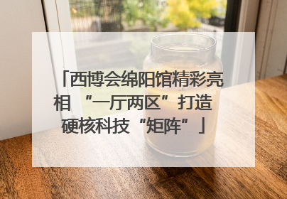 西博会绵阳馆精彩亮相 “一厅两区”打造硬核科技“矩阵”
