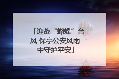 迎战“蝴蝶”台风 保亭公安风雨中守护平安
