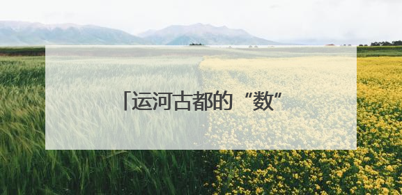 运河古都的“数”治新篇——数字强省媒体行走进济宁