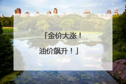 金价大涨！油价飙升！