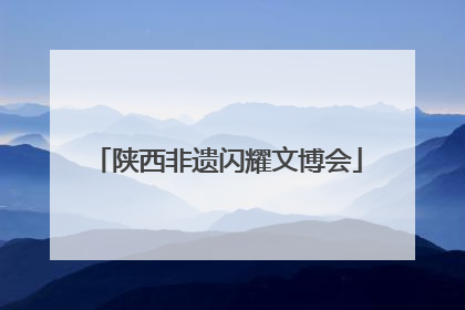 陕西非遗闪耀文博会