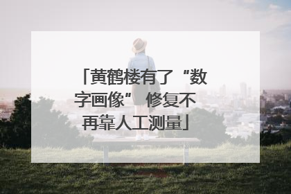 黄鹤楼有了“数字画像” 修复不再靠人工测量