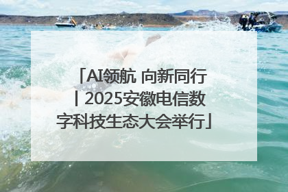 AI领航 向新同行丨2025安徽电信数字科技生态大会举行